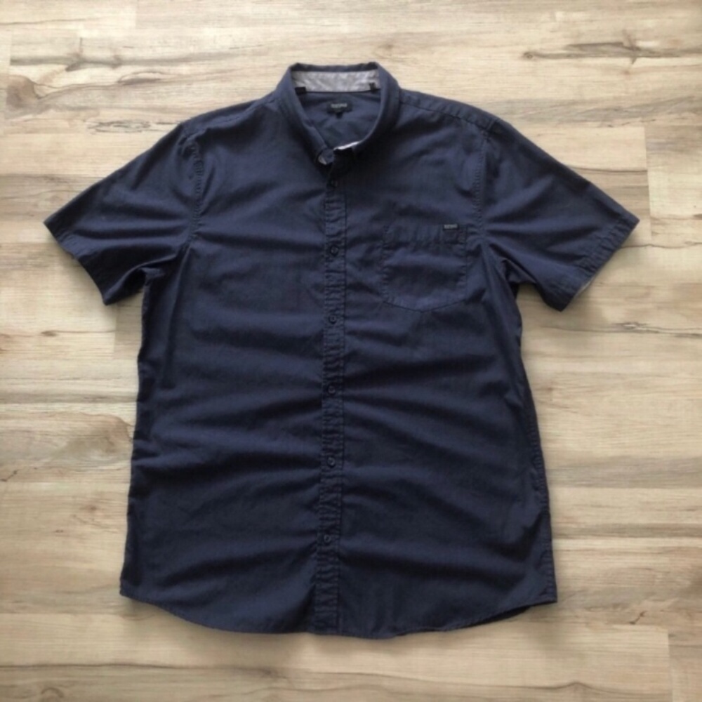 Buffalo David Bitton Dark Blue Casual Shirt
